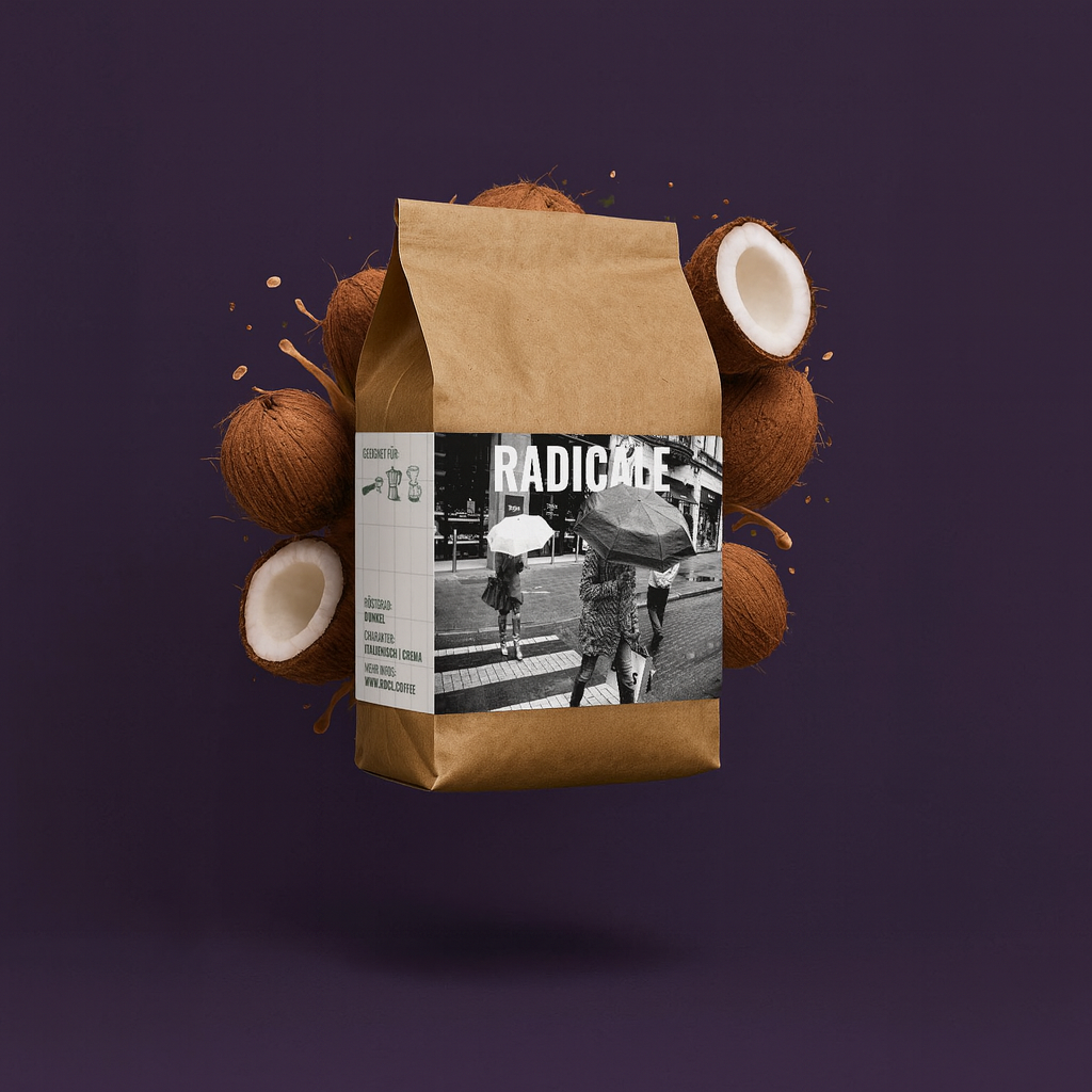 Cofermented Kokosnuss Espresso - Radicale Caffe - Specialty Coffee 500 g