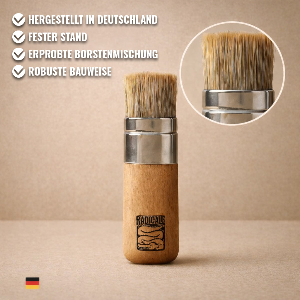 Selbststehender Baristapinsel - hergestellt in Deutschland - Radicale Caffe